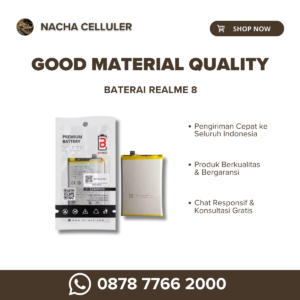 baterai realme 8