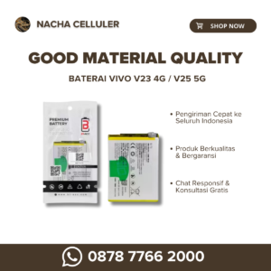 baterai vivo v23 4g v25 5g