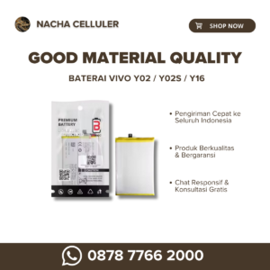 baterai vivo y02 y02s y16