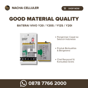 baterai vivo y20 y20s y12s y20i
