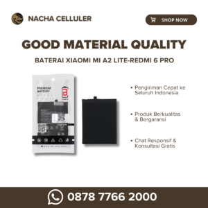 baterai xiaomi mi a2 lite redmi 6 pro