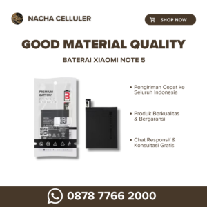 baterai xiaomi note 5