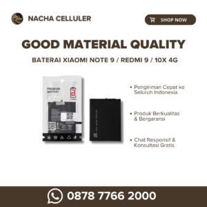 baterai xiaomi note 9 redmi 9 10x 4g