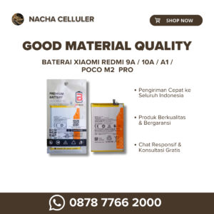 baterai xiaomi redmi 9a 10a a1 poco m2 pro
