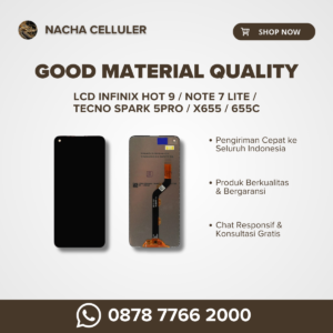lcd infinix hot 9 note 7 lite tecno spark 5pro x655 655c