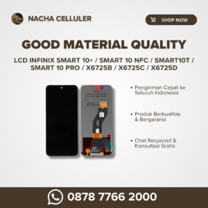 lcd infinix smart 10+ smart 10 nfc smart10t smart 10 pro x6725b x6725c x6725d