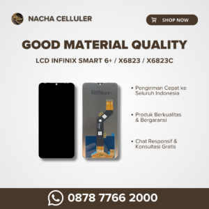 lcd infinix smart 6+ x6823 x6823c