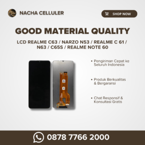 lcd realme c63 narzo n53 realme c 61 n63 c65s realme note 60