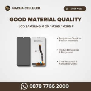 lcd samsung m 20 m205 m205 f