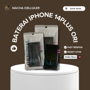 baterai iphone 14plus ori