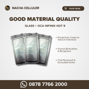 glass + oca infinix hot 9