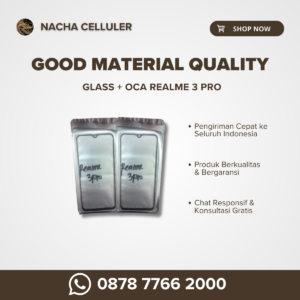 glass + oca realme 3 pro