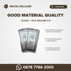 glass + oca realme c11