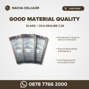 glass + oca realme c25