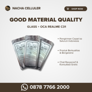 glass + oca realme c31