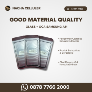 glass + oca samsung a11