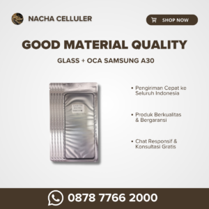 glass + oca samsung a30