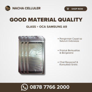 glass + oca samsung a9