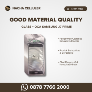 glass + oca samsung j7 prime