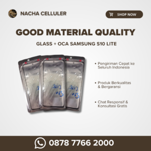 glass + oca samsung s10 lite