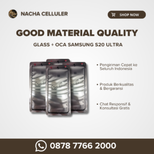 glass + oca samsung s20 ultra