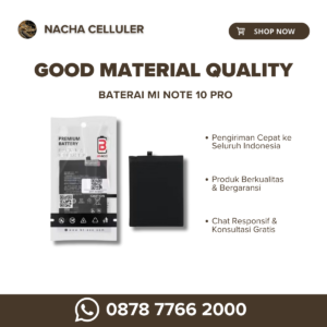 baterai mi note 10 pro