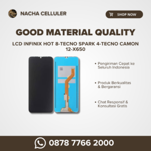 lcd infinix hot 8 tecno spark 4 tecno camon 12 x650