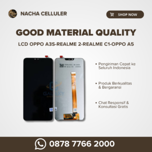 lcd oppo a3s realme 2 realme c1 oppo a5