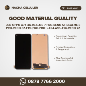 lcd oppo a74 4g realme 7 pro reno 5f realme 8 pro reno 8z f19 (pro pro+) a94 a95 a96 reno 7z