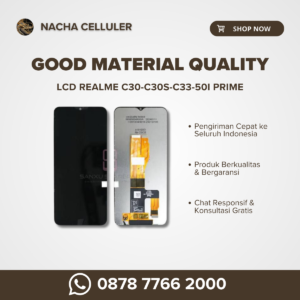lcd realme c30 c30s c33 50i prime