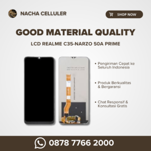 lcd realme c35 narzo 50a prime