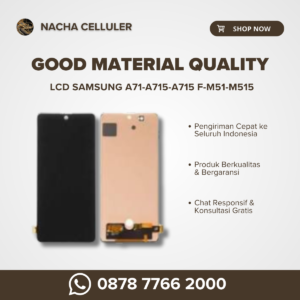lcd samsung a71 a715 a715 f m51 m515