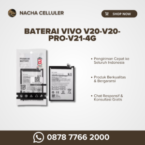 baterai vivo v20 v20 pro v21 4g