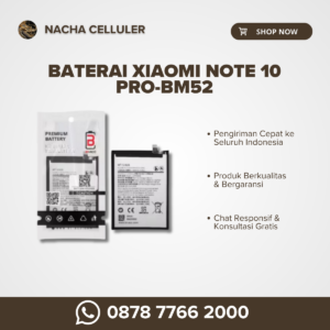 baterai xiaomi note 10 pro bm52